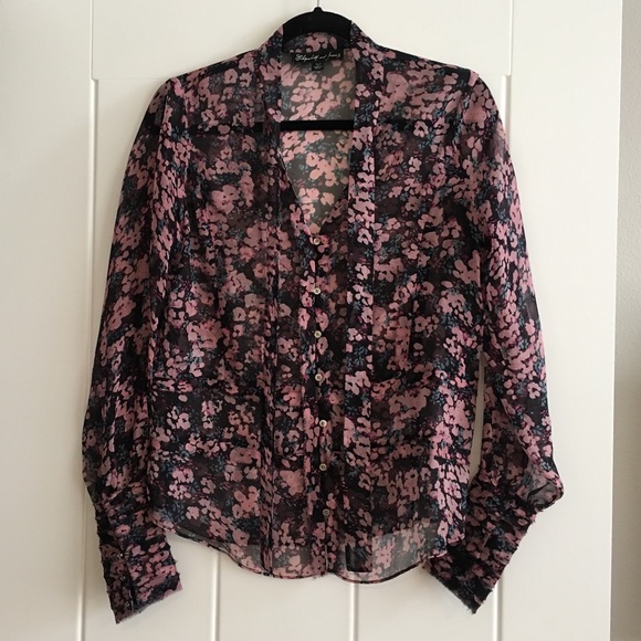 Elizabeth and James || Silk Lara Blouse - Picture 2 of 6
